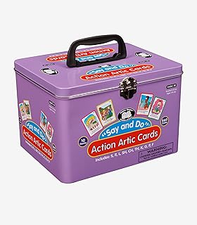 Super Duper Publications | Say and DoÂ® Action Articulation Combo â€“ Individual Fun Deck for 10 Different Sounds | Vocabulary and Language Development Flash Cards | Educational Learning Materials