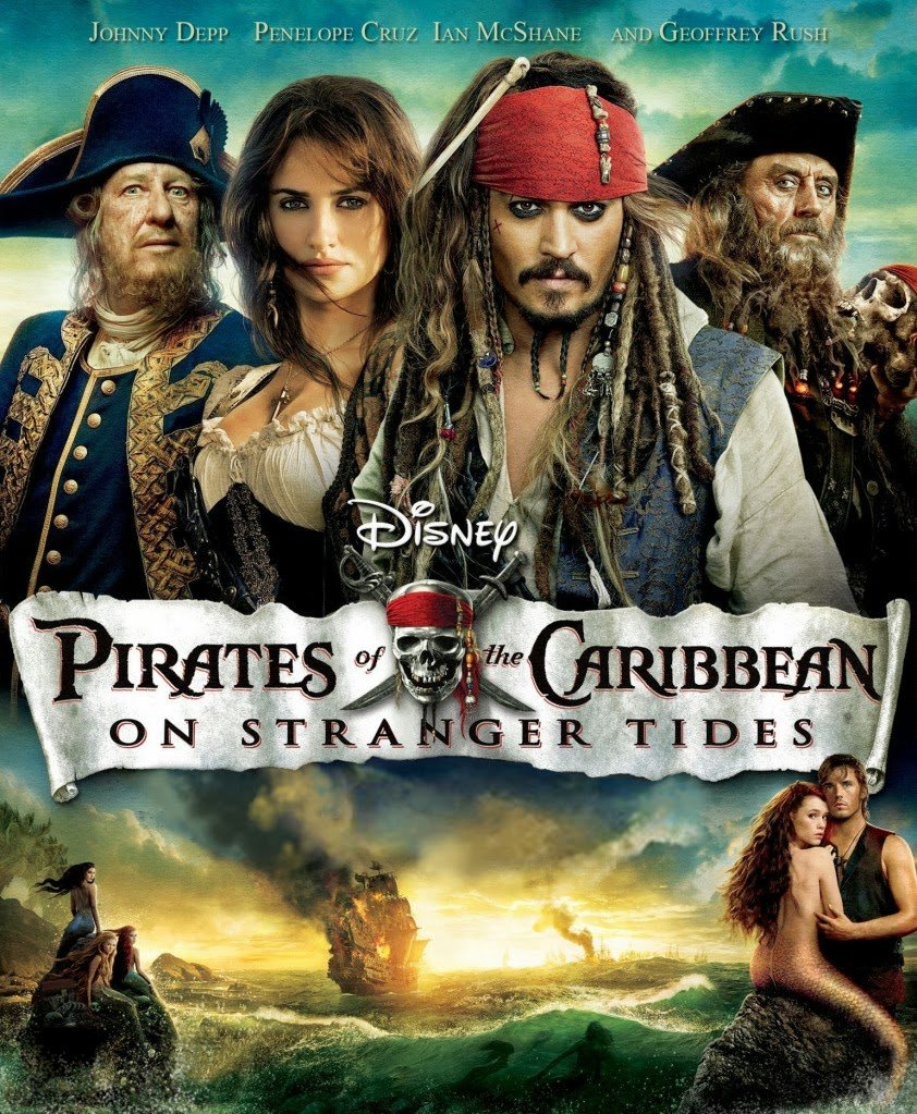 Pirates des Caraïbes : La Fontaine de jouvence (Bilingual DVD Combo Pack) [Blu-ray + DVD] [Blu-ray]