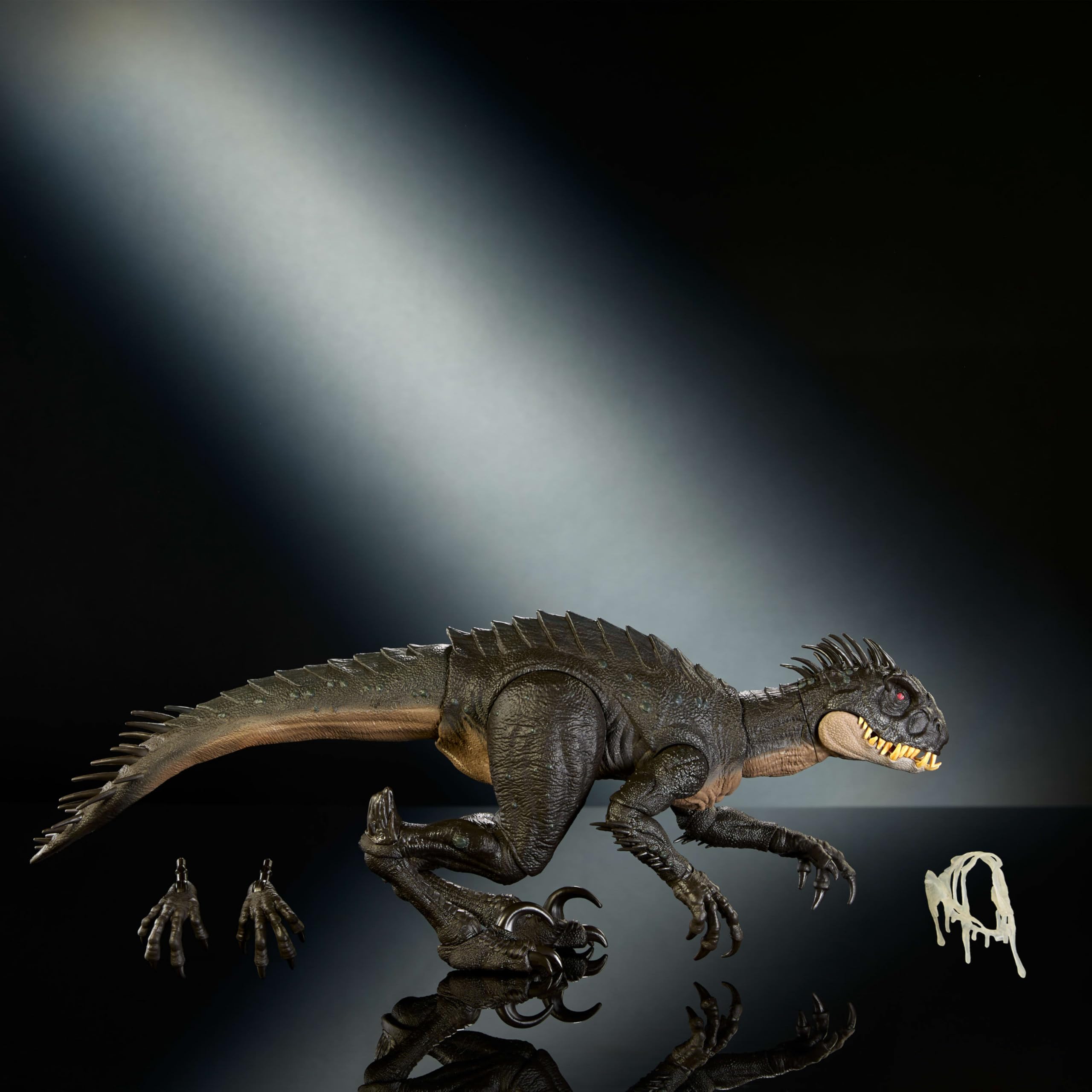 Mattel Jurassic World Kolekcja Hammonda Scorpios rex Dinozaur Figurka, duża zabawka, wyjątkowe detale, wymienna paszcza i szpony, zabawka dla dzieci 8+, fanów i kolekcjonerów, JKG97