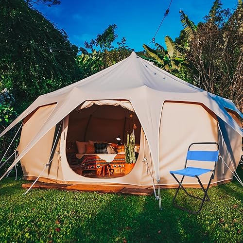 Miniatura 6 de Silla plegable pequeña portátil para exteriores, silla de césped plegable ligera para pesca, playa, jardín, viajes, con marco resistente y diseño de