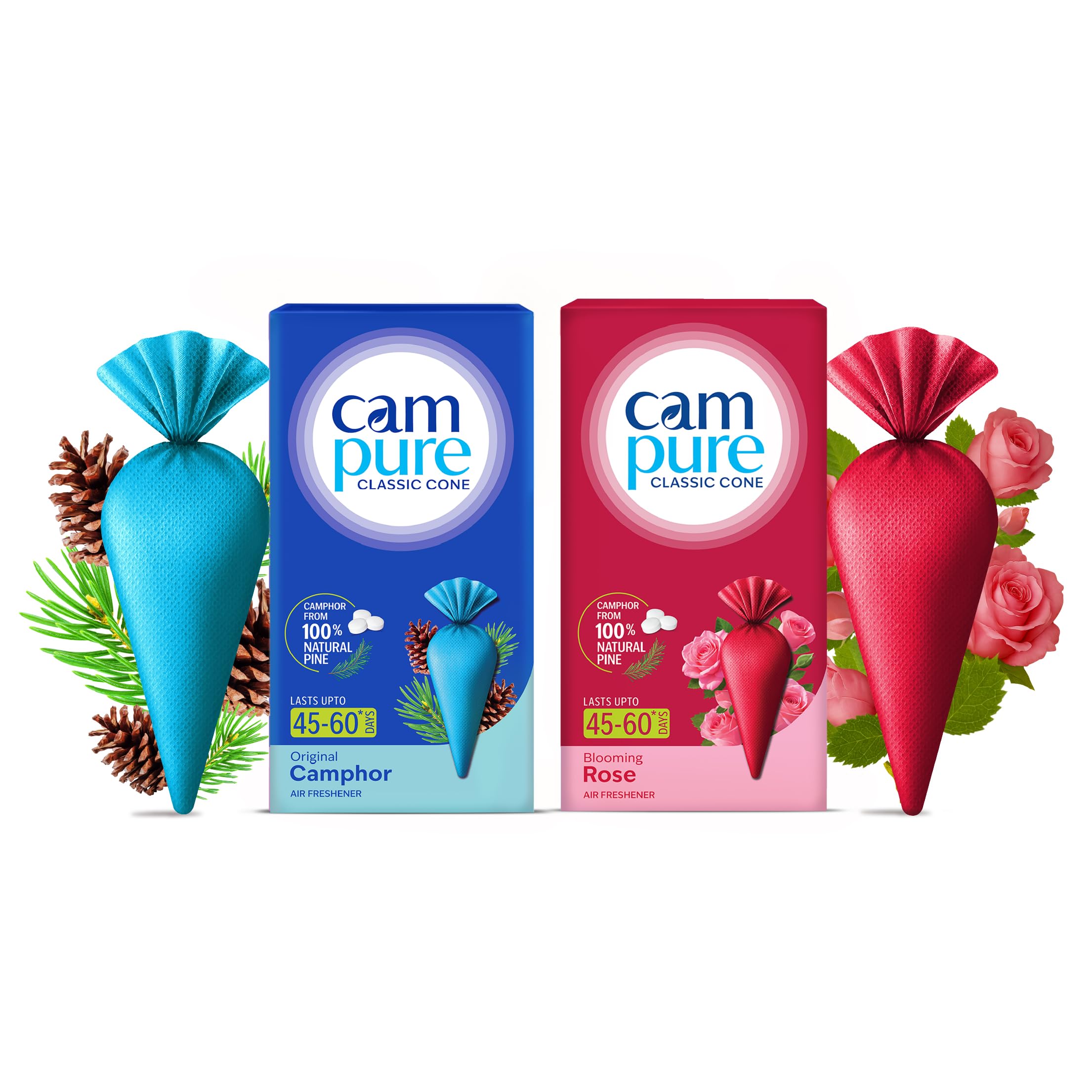 CamPure Camphor Cones - Lavender & Pine Pack -20