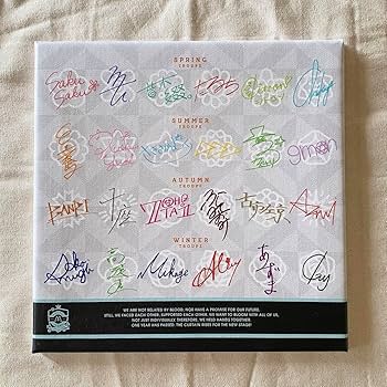 Amazon.co.jp: ︎A3!寄せ書きサイン入りキャンバスボードラスト