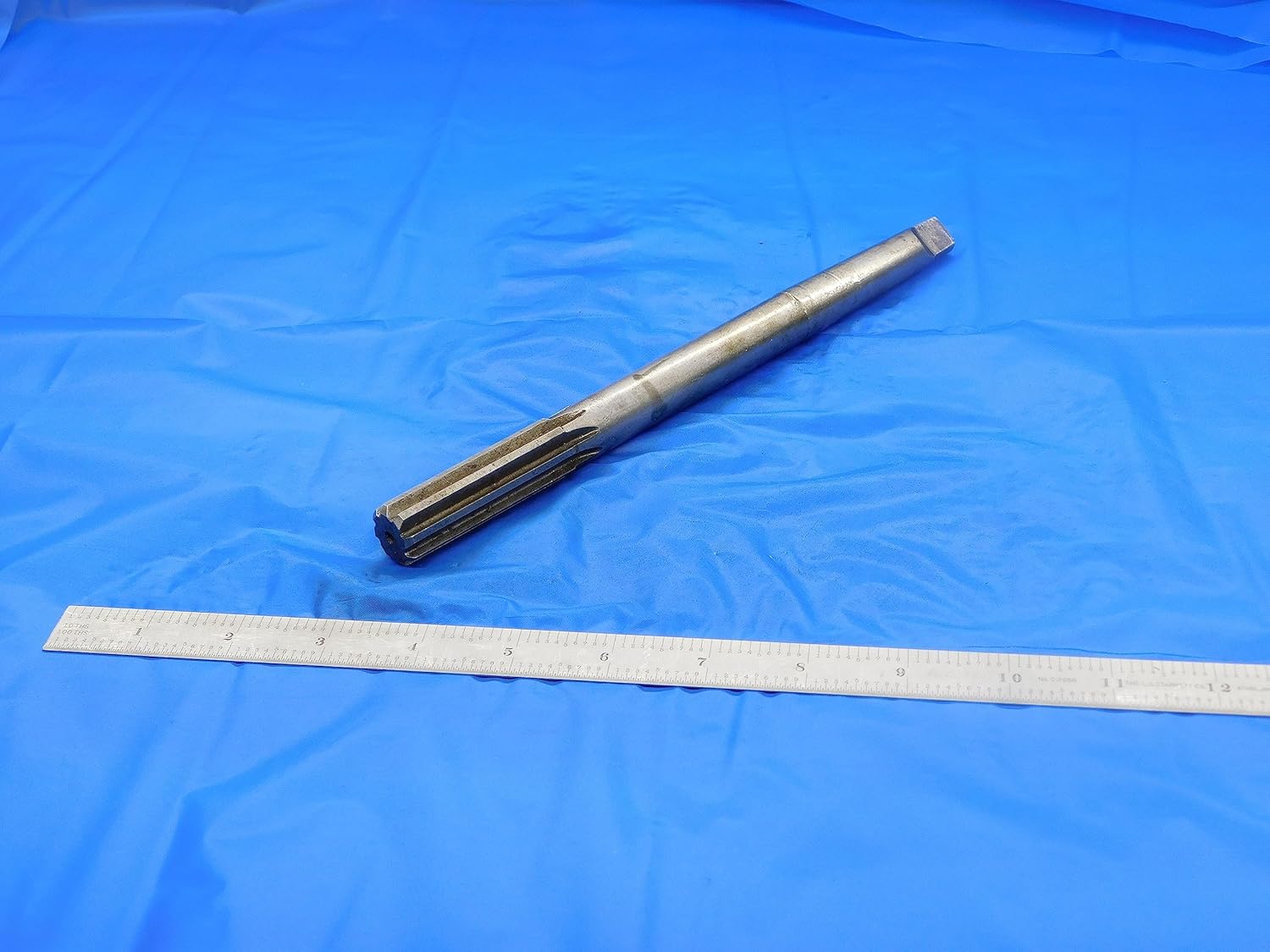 Wayne .750" OD HSS Reamer Morse Taper #2 Shank 8 FL MT2 .75 .7500 ONSIZE 19 mm - DE0783CP2