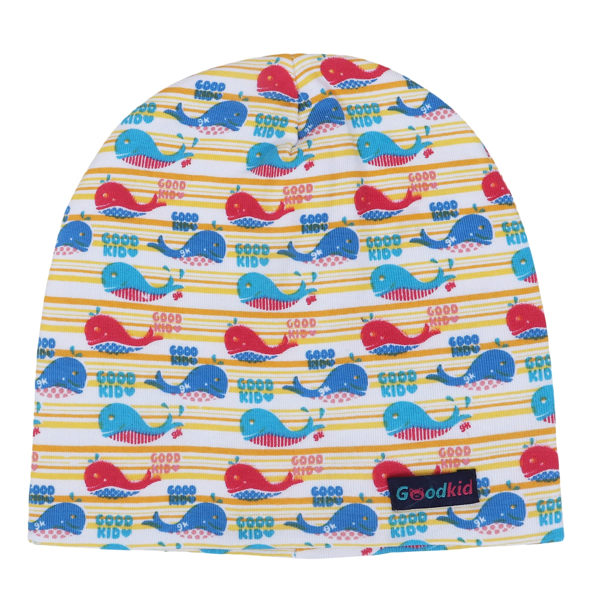 TOTOMO Baby Caps for New Born 6-12 Months Cotton Cap Set for Baby Boy & Girls | Baby Products/Essentials | Baby Shower Gifts | Multicolor