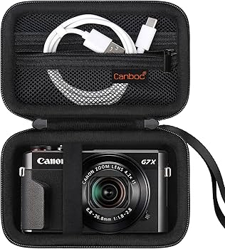 Amazon.com : Canboc Hard Travel Case for Canon PowerShot G7X Mark