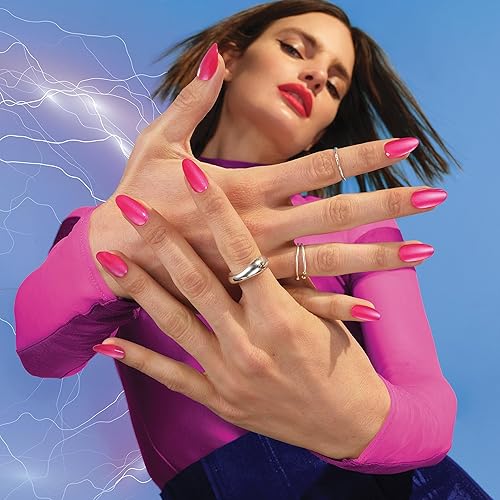 Miniatura 9 de Sally Hansen Miracle Gel Supercharged Pinks Esmalte de uñas  Fórmula similar a gel de calidad de salón, sistema de dos pasos, no necesita luz UV,