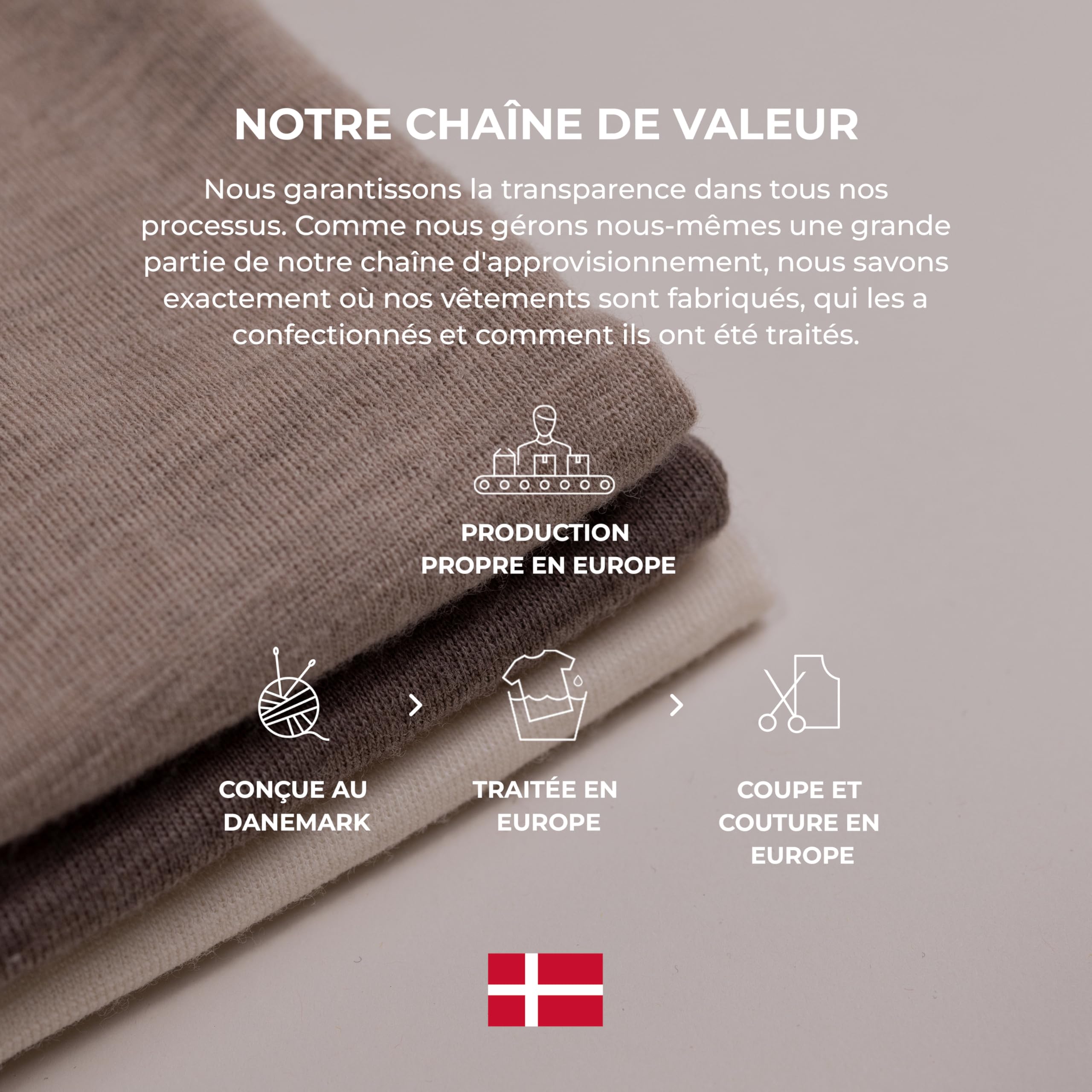 DILLING Legging pour Enfant, en Laine Bio et Soie Nature