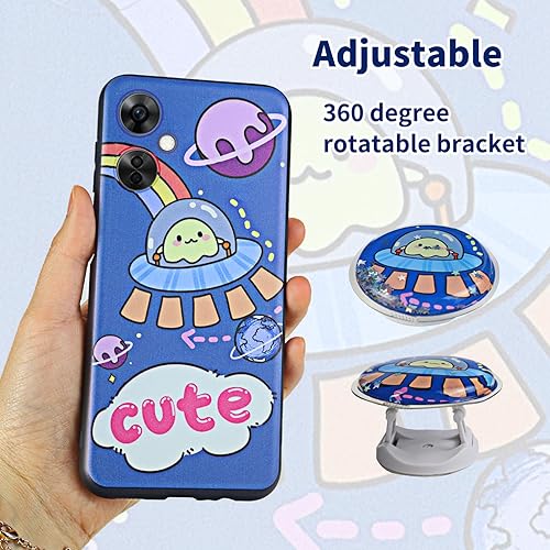 Miniatura 2 de Funda para Nord CE 3 Lite 5G, diseño de planeta de cuento de hadas, carcasa de contracción para OnePlus Nord N30 5G (Nord CE 3 Lite 5G.N30 5G)