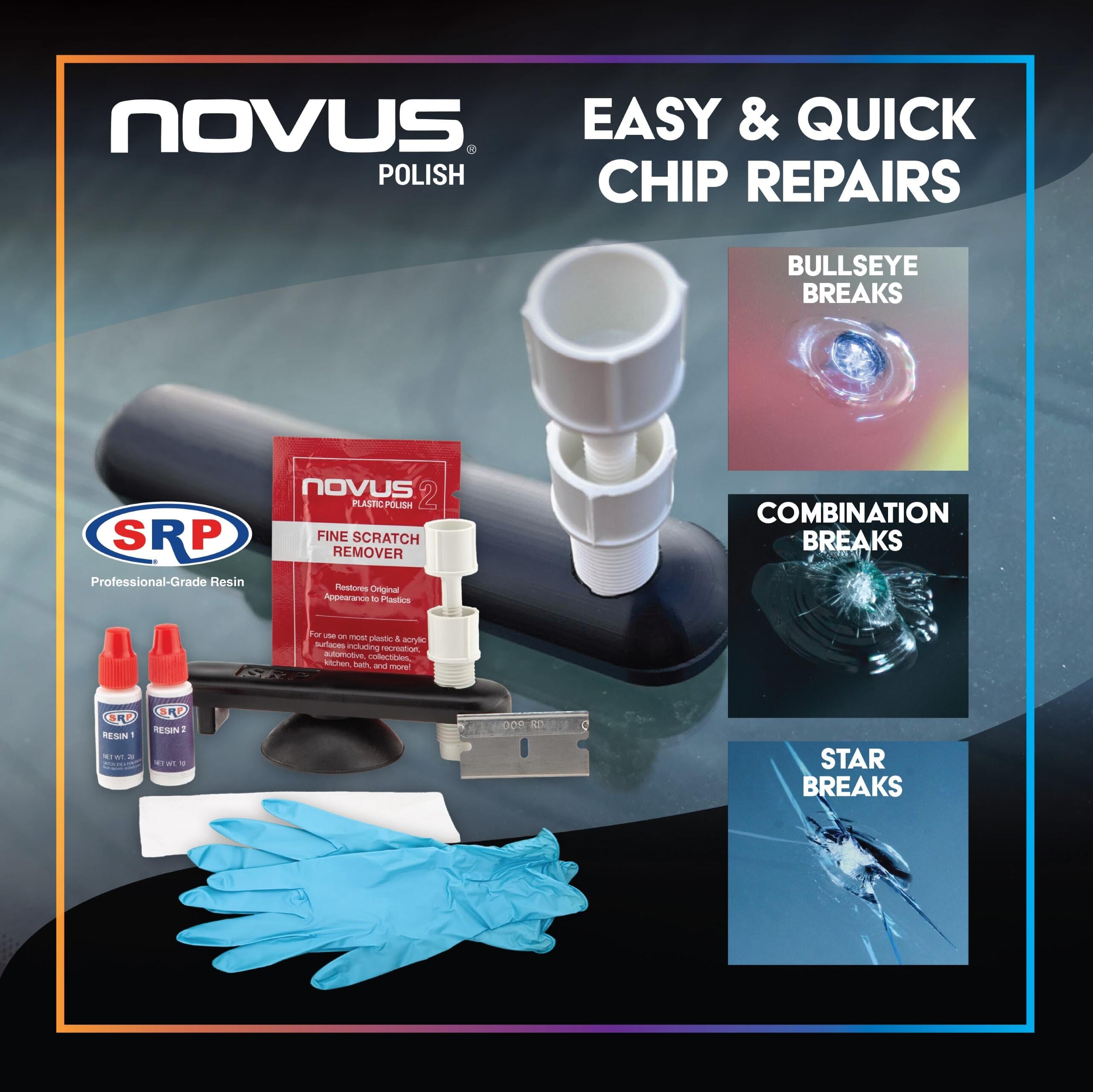 Amazon.com: NOVUS 7790 | DIY Chip Repair Kit | One SRP DIY Bridge