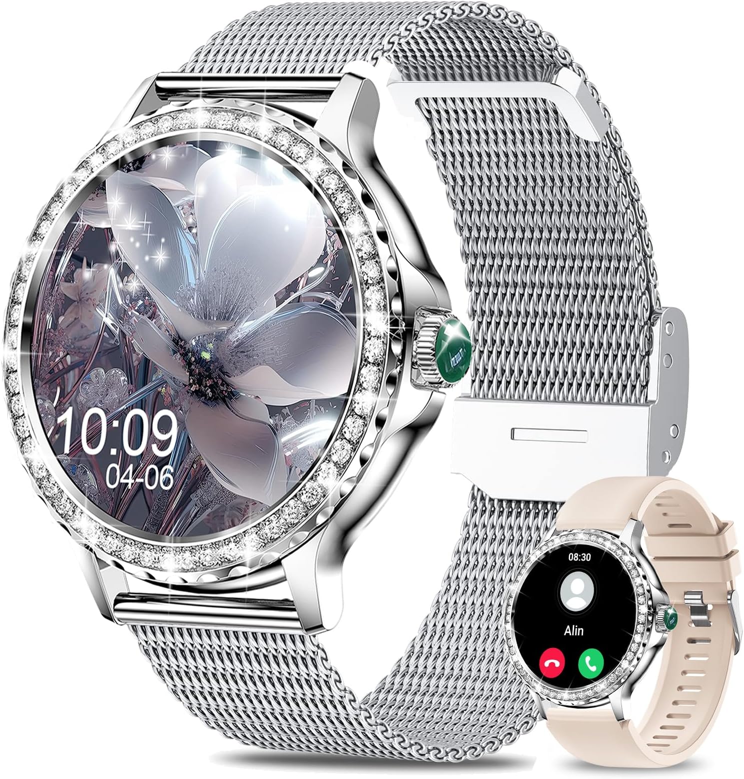 Amazon.com: Smart Watches for Women, 1.3”HD Fitness Tracker Watch with ...