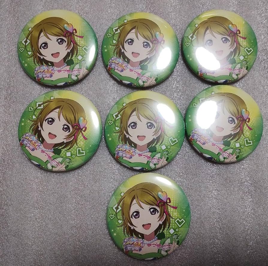 Amazon.co.jp: ラブライブ! スクフェス感謝祭2023年 小泉花陽 缶バッジ 