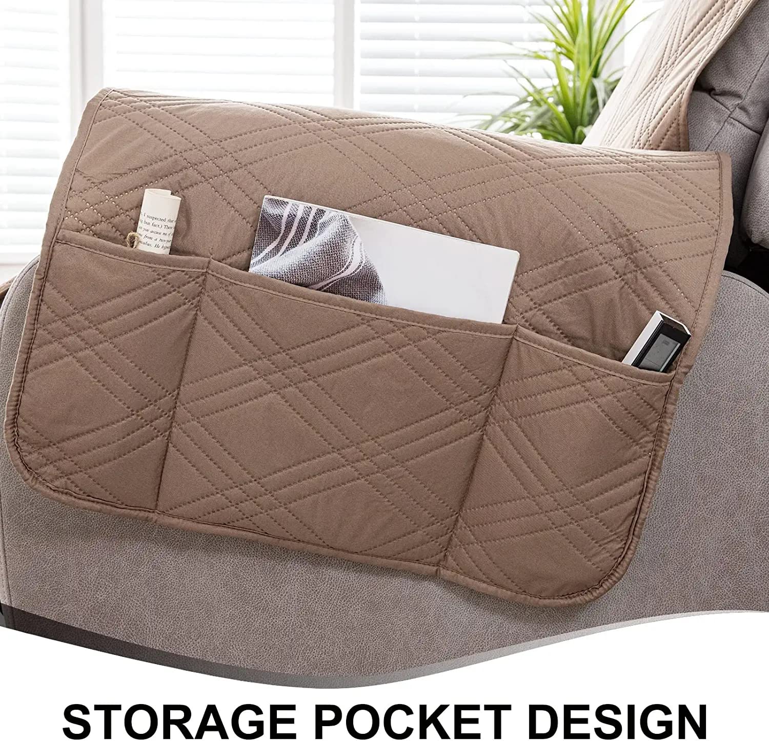 subrtex Copripoltrona Relax Reclinabile,Copri Poltrona Relax Reclinabile 1 Posto Lavabili per