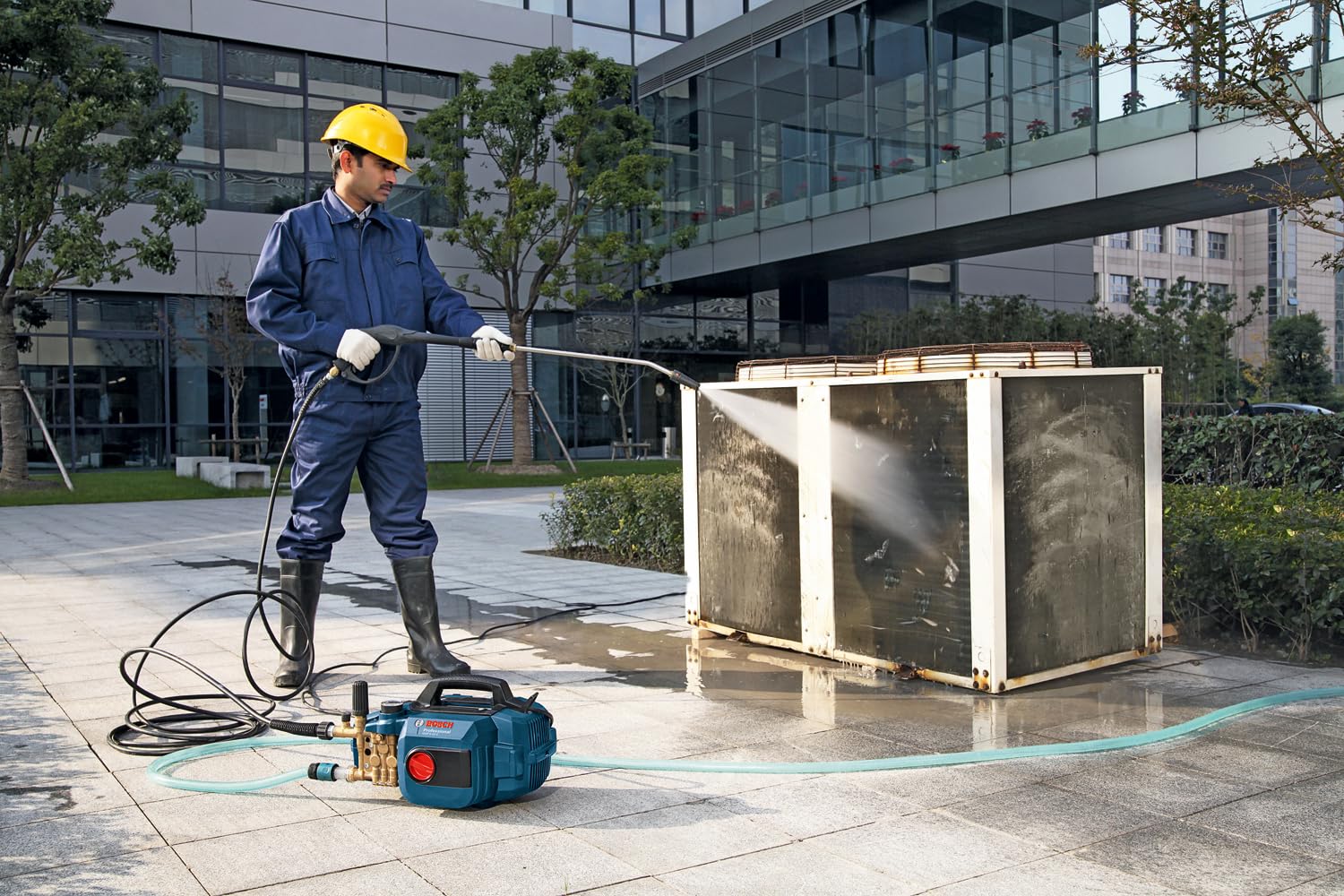 Bosch Professional Hidrolimpiadora GHP 5-13 C | presión máxima 140 bar, 2300 vatios