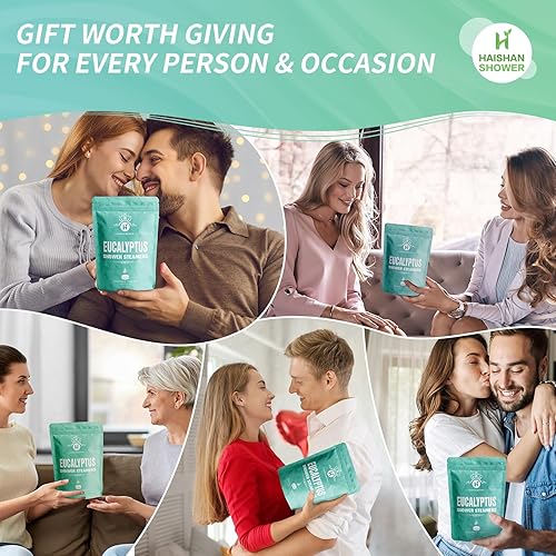 Miniatura 2 de Vaporizadores de ducha, aceite esencial de eucalipto orgánico, paquete de 5 bombas de ducha, rellenos de cesta de Pascua, regalos para mujeres u