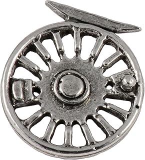 Antique Pewter Fly Reel A004