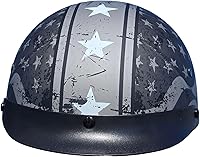 Vista 6 de Casco Vega Helmets Warrior, medio casco para motocicleta