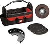 Einhell Palm Grinding TC-AG 125/850 Kit (850 W, 12000 rpm, max cutting depth 28 mm, max disc diameter 125 mm, including 3 cutting discs, 1 lamellar sanding plate and 1 Einhell bag) - 4430977
