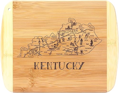 Tabla Totally Bamboo para cortar y servir, prueba una ración de la vida en tu estado