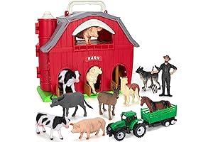 Little Tikes Farm Animal playset with Farm Tractor 18 pc
