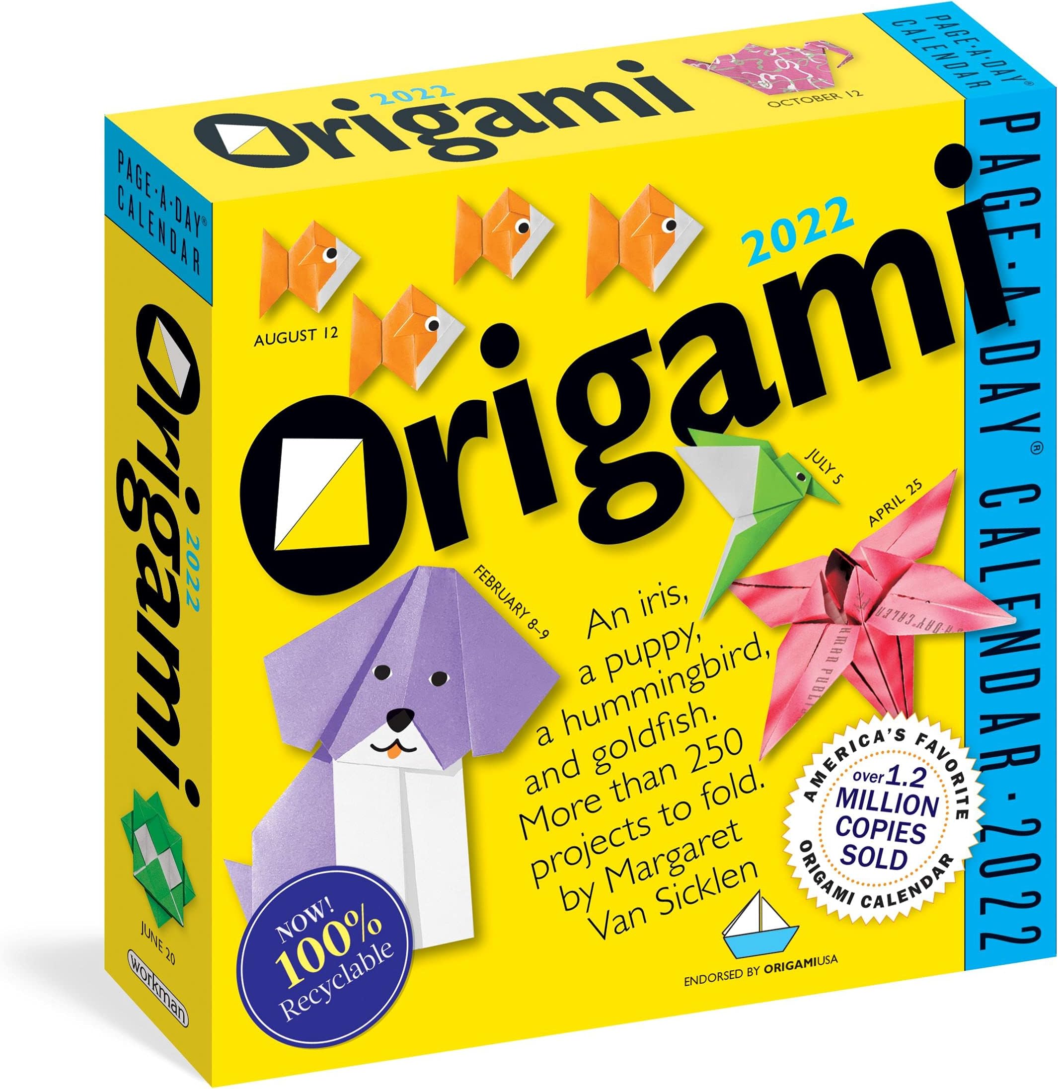 Origami Page-a-Day Calendar 2022: Happy Folding to You! Calendar – Day to Day Calendar, September 28, 2021