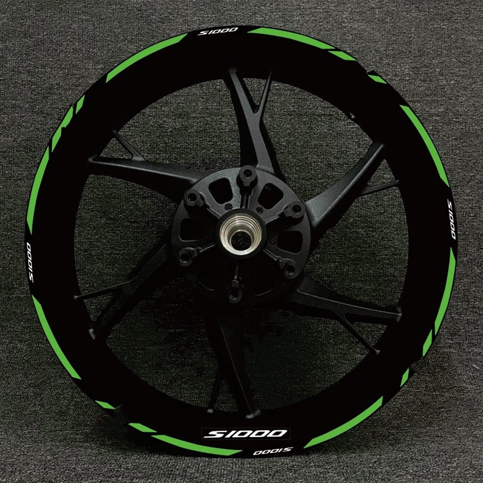 Motorcycle Wheel Sticker Rim Decal Hub Stripe Tape for BMW S1000XR S1000R 1000RR(Color2)