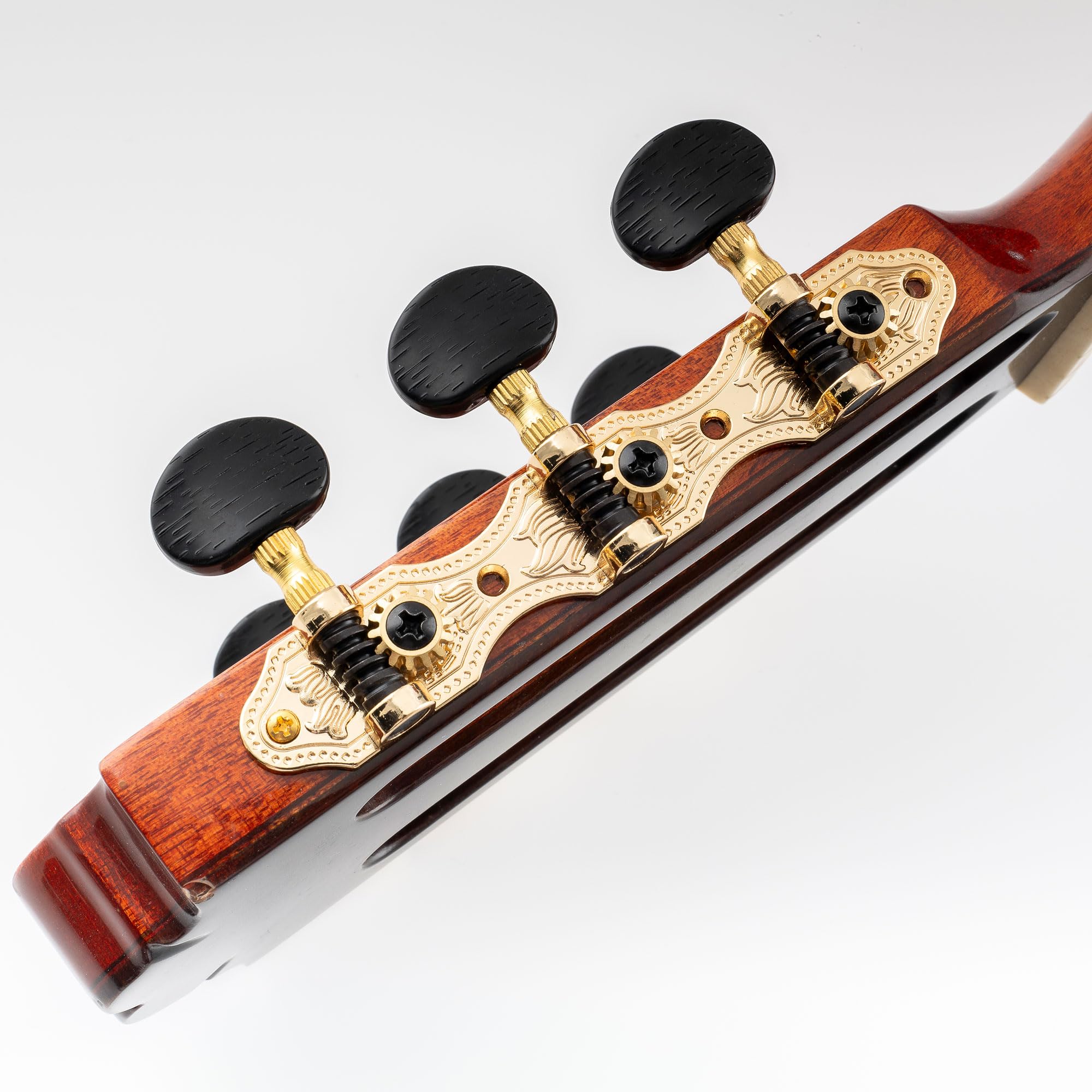 Musiclily Pro 3+3 Typ Baker Klucze do Gitary Klasycznej, Złoty