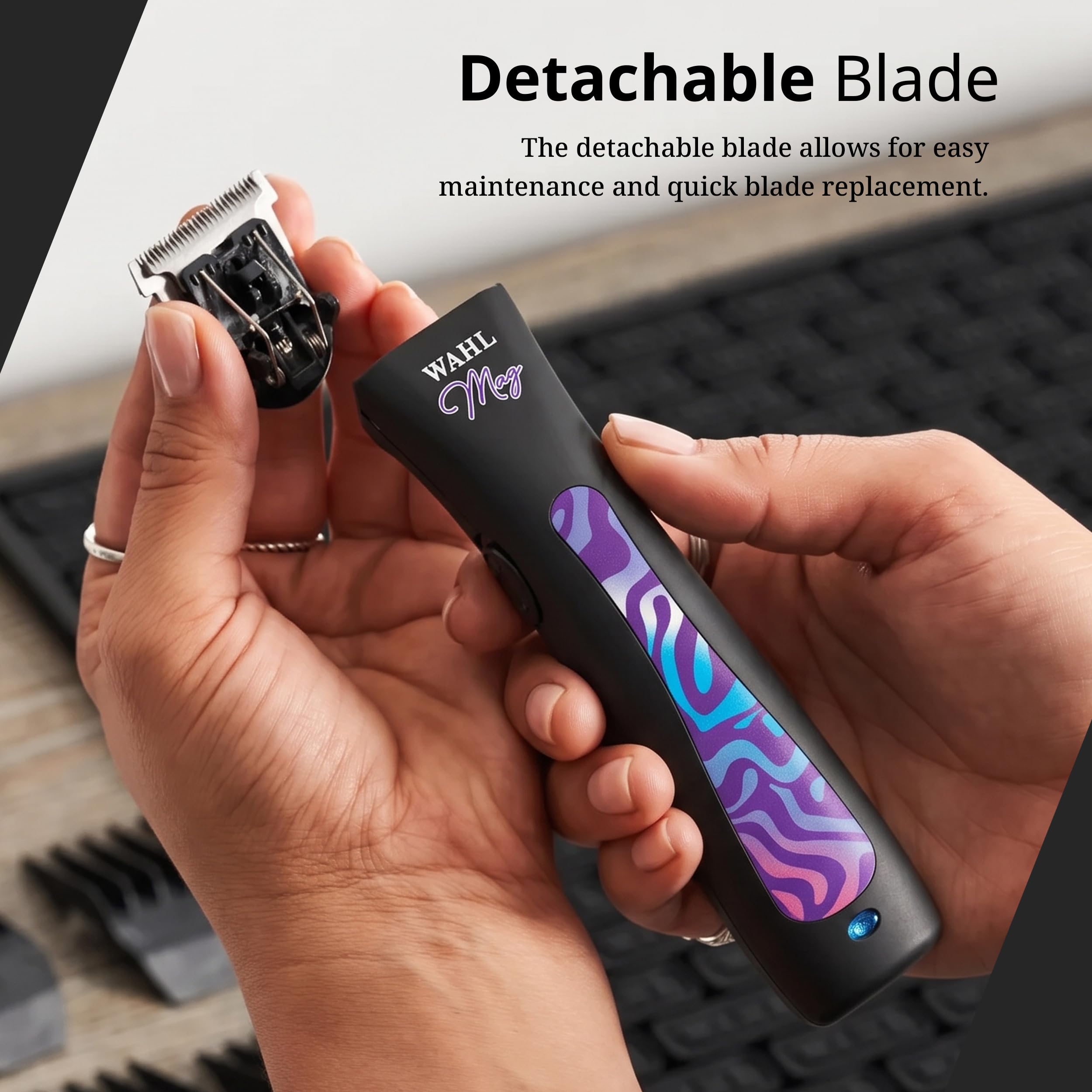 Wahl Professional Sterling Mag 2026 LE - Rasoio senza fili, colore: viola e