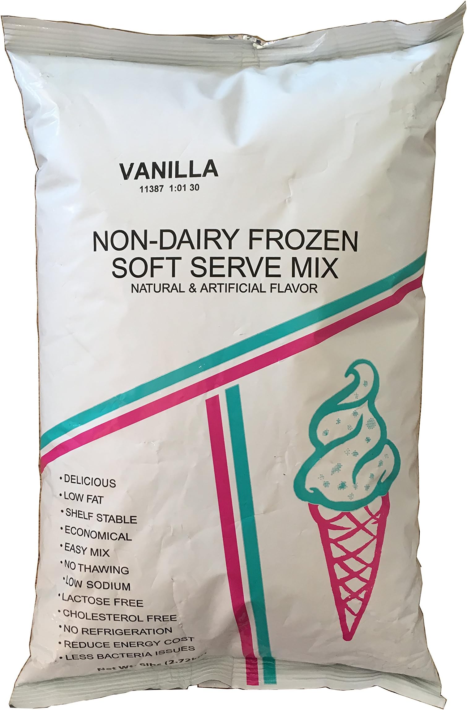 Vanilla Soft Serve Powder Ice Cream Mix