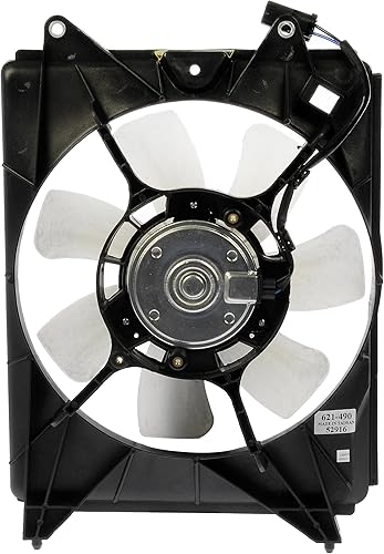 Dorman Conjunto de ventilador de condensador AC 621-490 compatible con modelos seleccionados Acura Honda