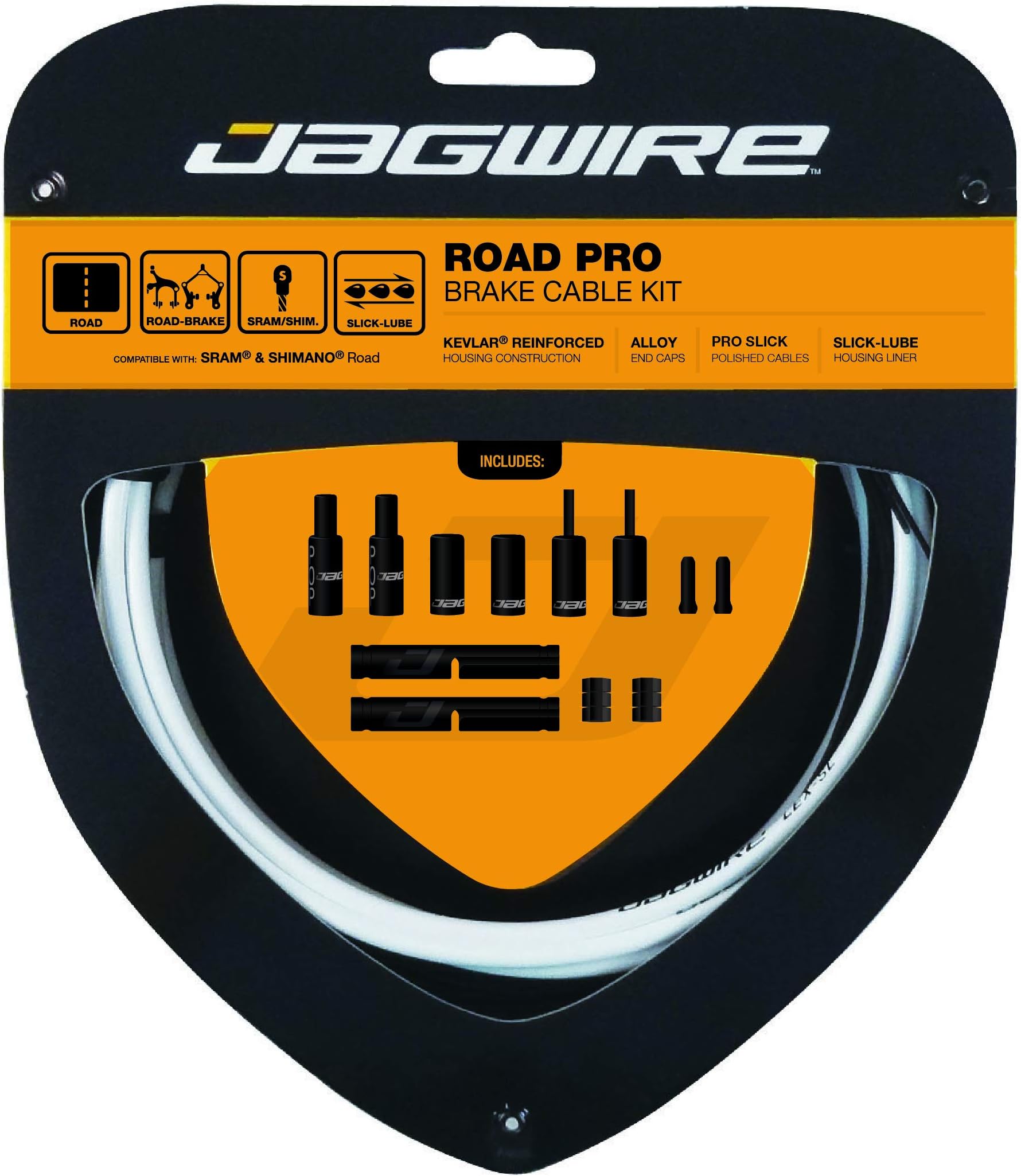 PCK203 White Road Pro Brake Kit, Shimano/SRAM