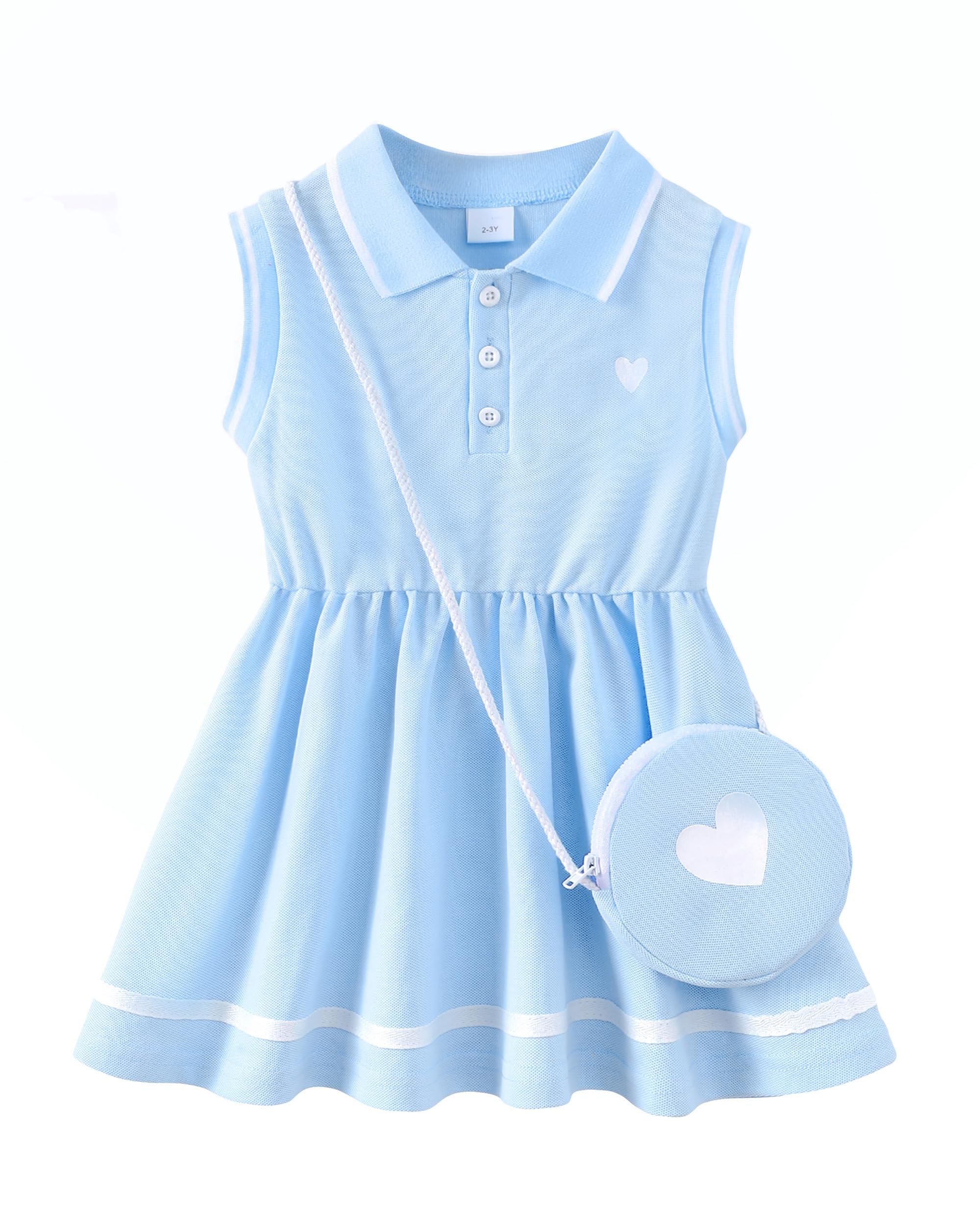 Little Toddler Girl Sporty Dress Summer Clothes Ruffle Sleeveless Kids Dresses Sport Causal Beach Sundress Girl Outfits
