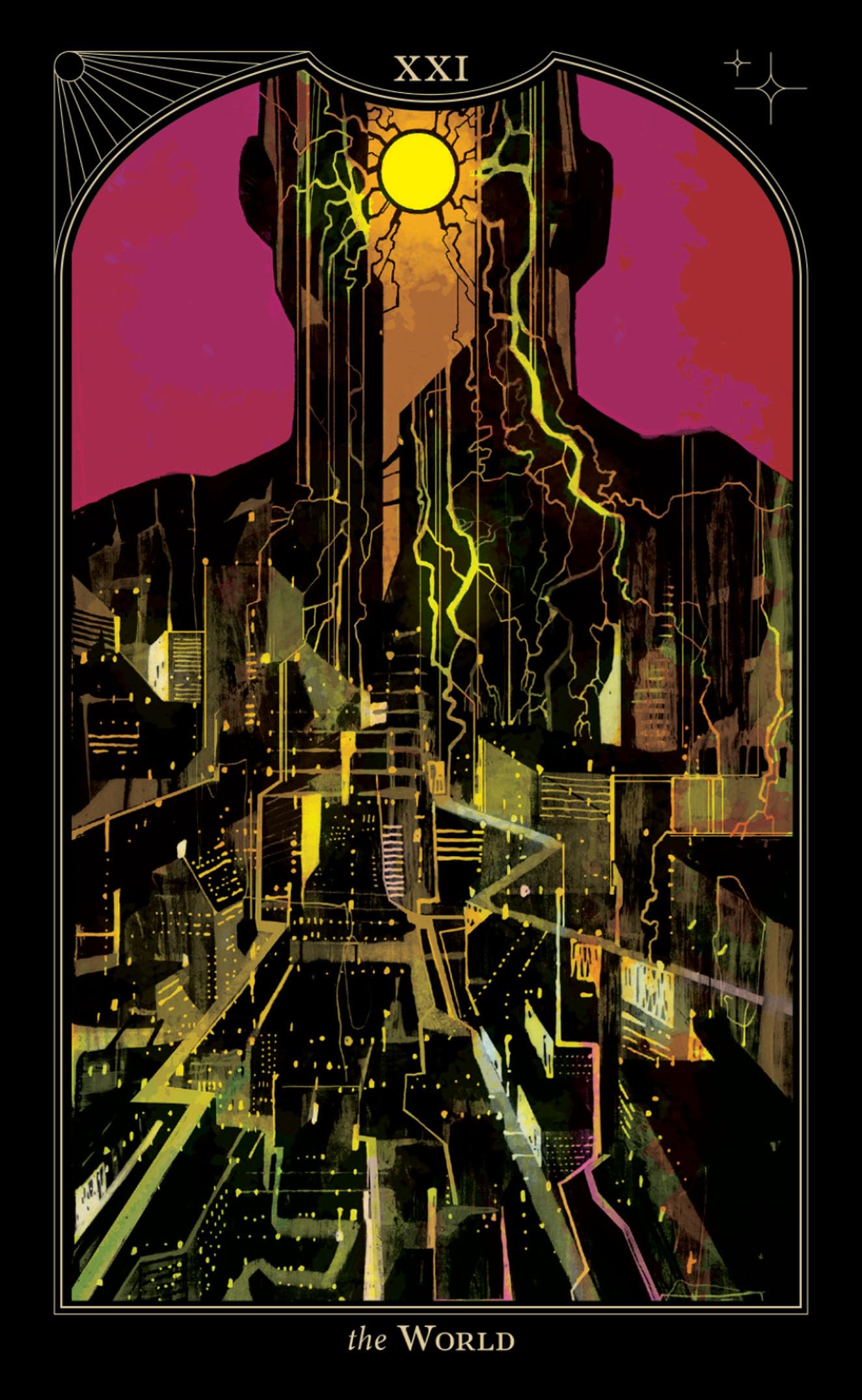 Cyberpunk 2077 Tarot Deck & Guidebook