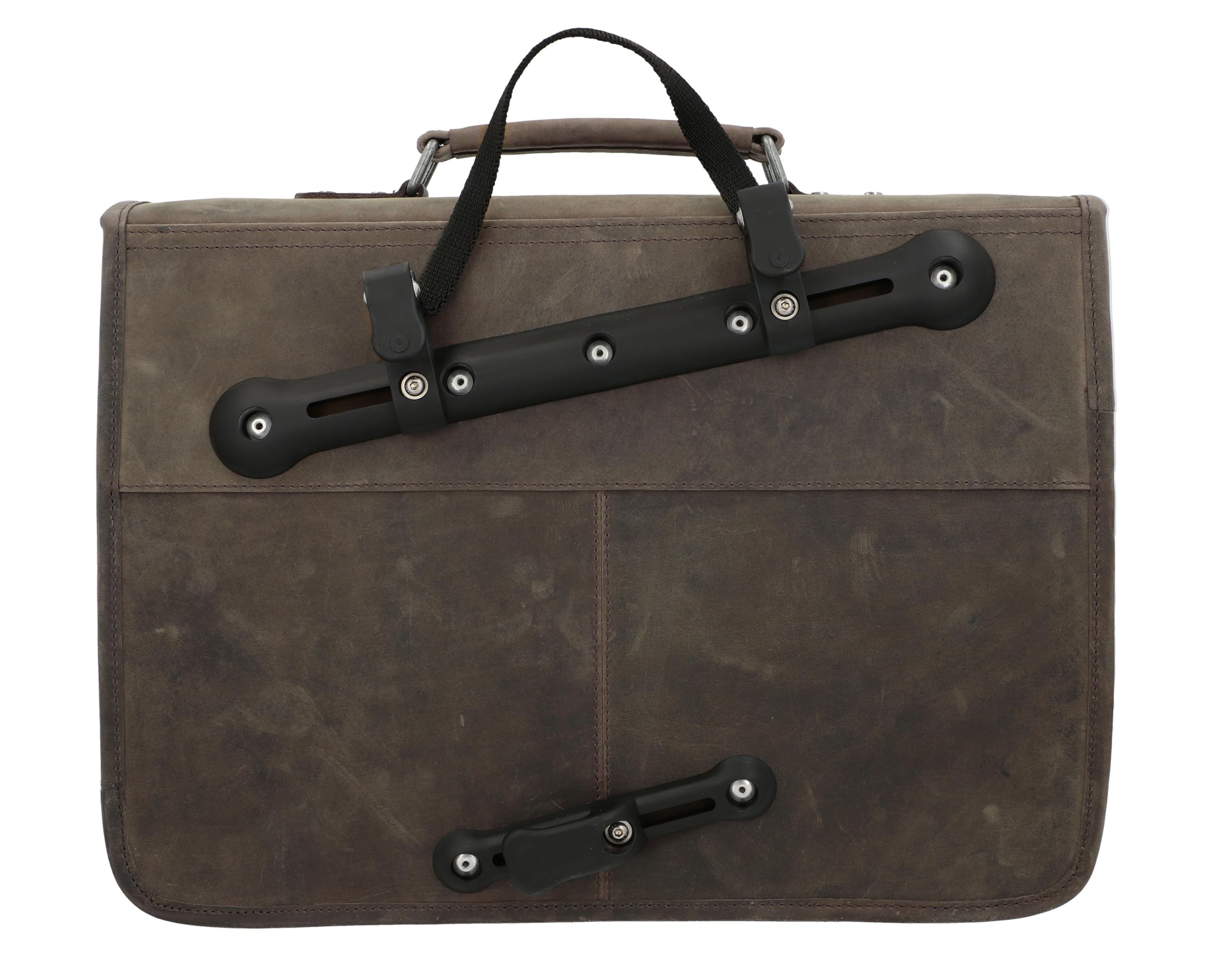 Gusti Gepäckträgertasche Leder - Matthew S. Damen und Herren Aktentasche Fahrradtasche Lehrertasche Bürotasche Arbeitstasche Ledertasche Vintage Leder