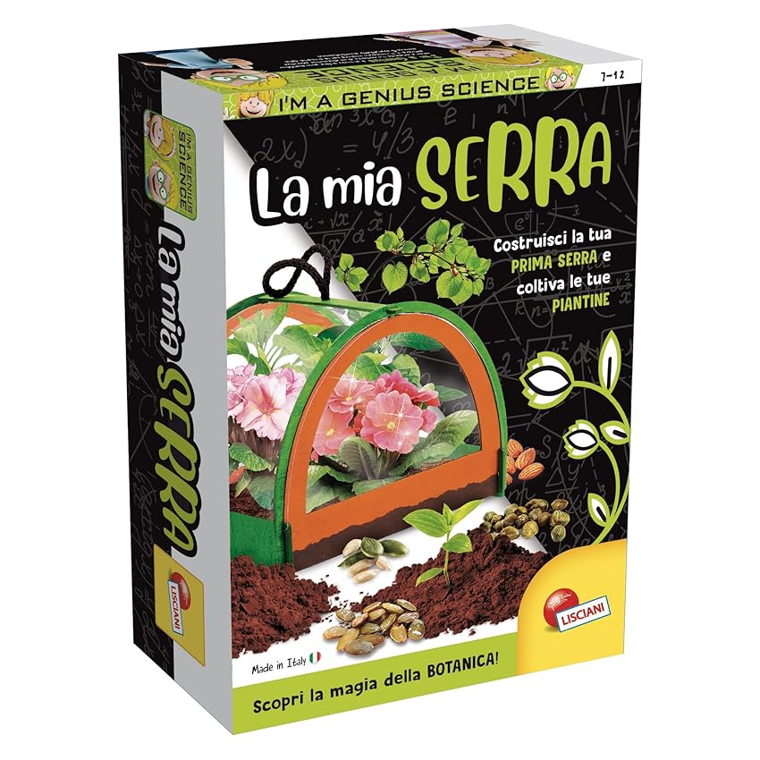 Lisciani Giochi I'm a Genius Scienza Pocket La Mia Serra, Medio, 100231