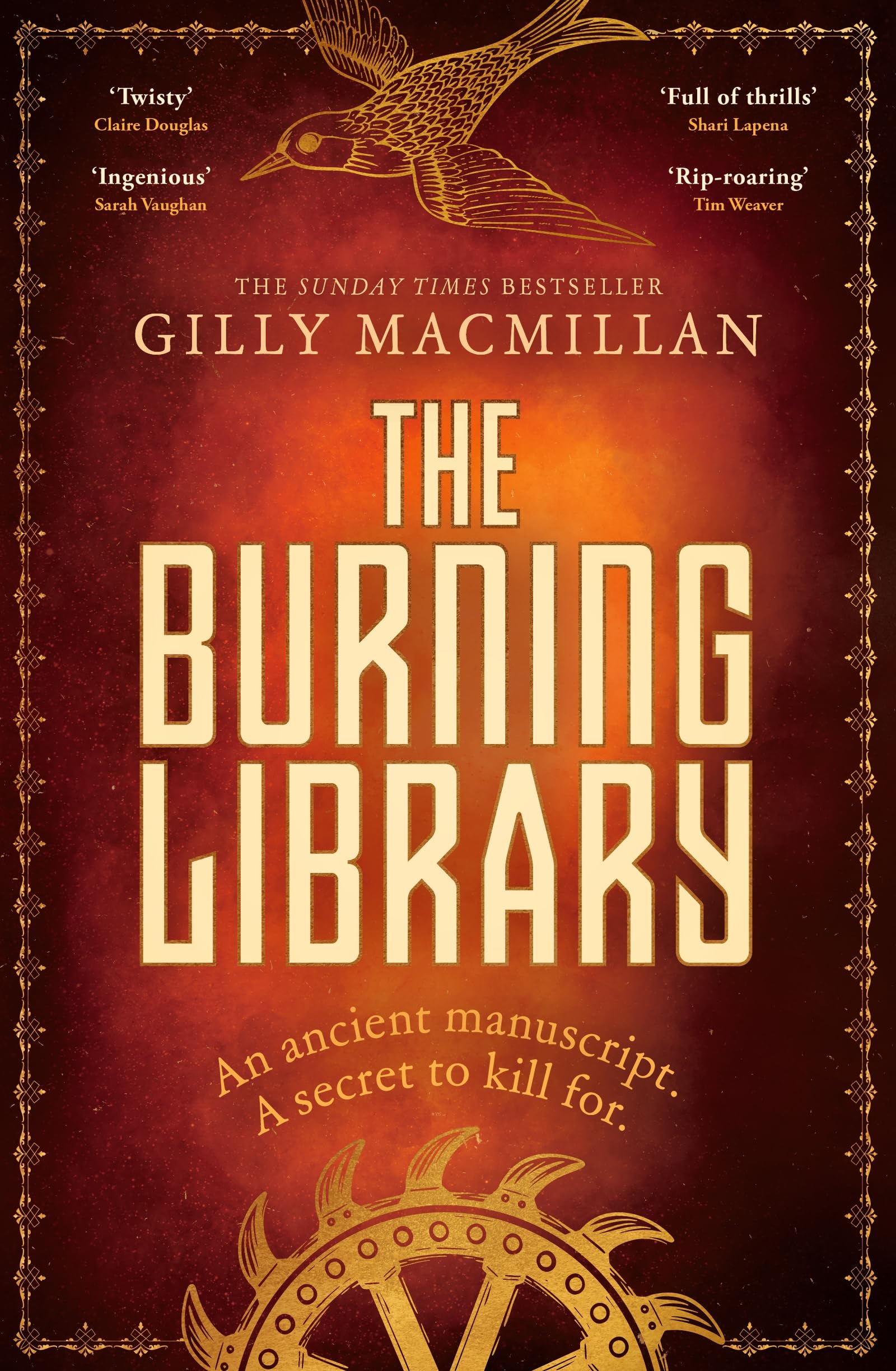 The Burning Library by Gilly Macmillan Hardback