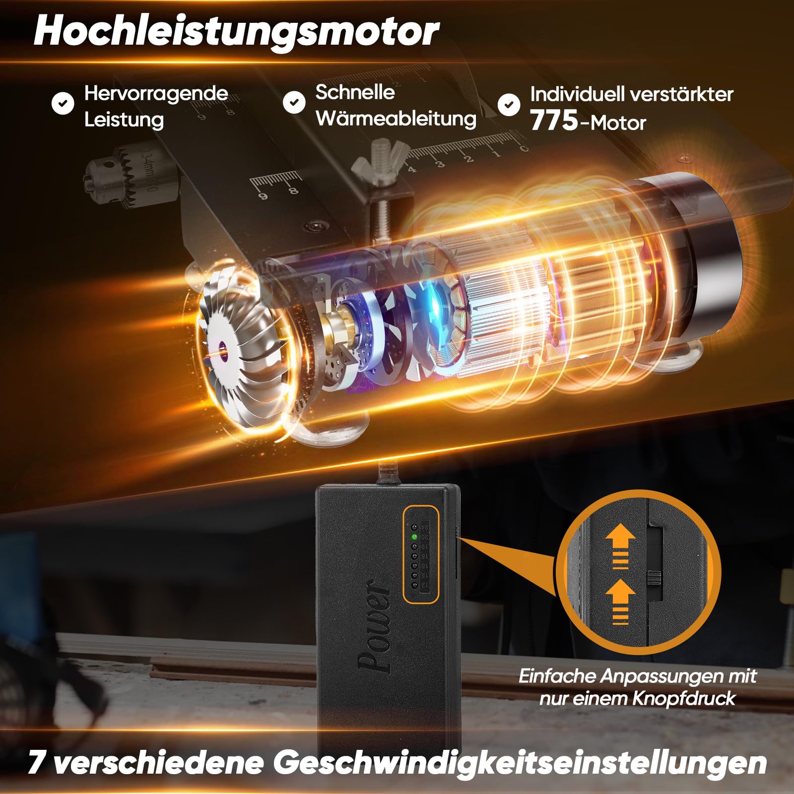 Saker Mini-Multifunktions-Tischsäge,Mini Tischsägen für das Handwerk,Tragbare MinisTisch-Elektro-Säge für das Schneiden von Holz,Geschwindigkeiten und Winkel einstellbar mit mehr Zubehör für das Schne