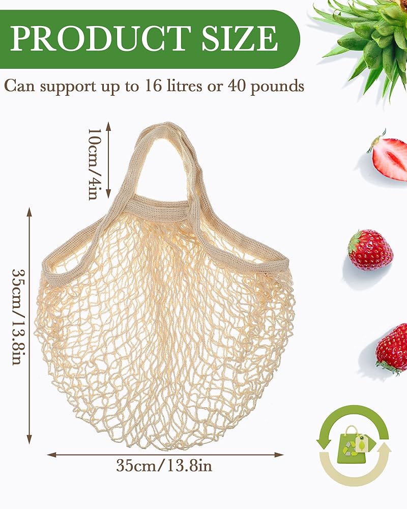 Amazon.com - Eccliy 12 Pcs Reusable Mesh Grocery Bags Amazon.com - Eccliy 12 Pcs Reusable Mesh Grocery Bags