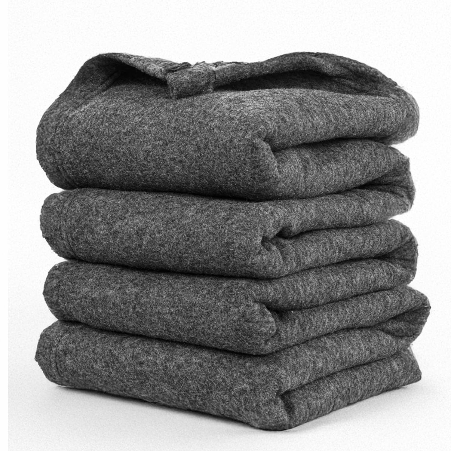 MAMRAJ Woolen Blanket Super Soft and Warm and Heavy Quality Single Bed Blankets for Heavy Winter ||Breathable, Skin Friendly || 152 x 225 cm || Charcoal Grey.-image-30