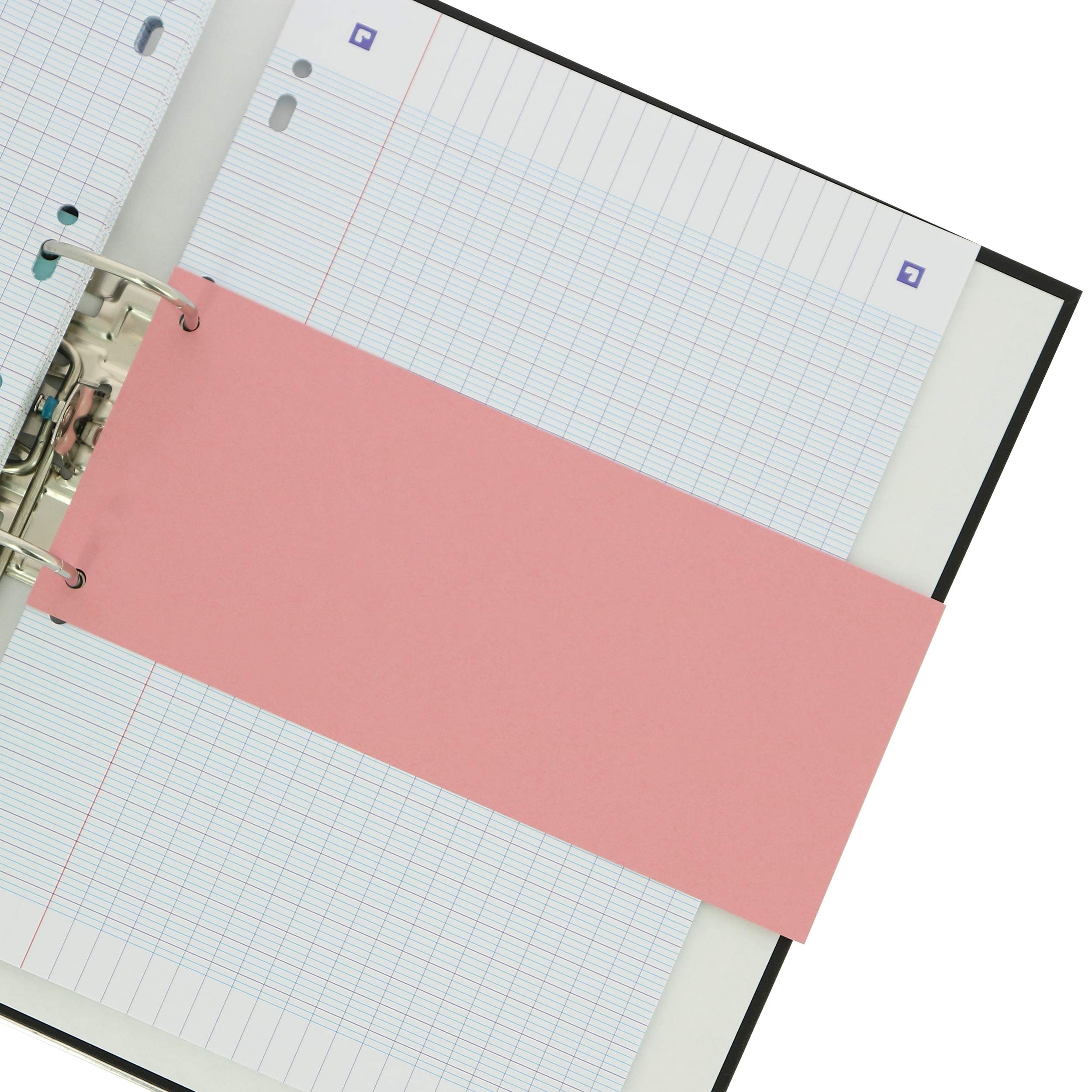 Oxford 100 strisce divisorie in cartone forato 190 g/m² 4 colori