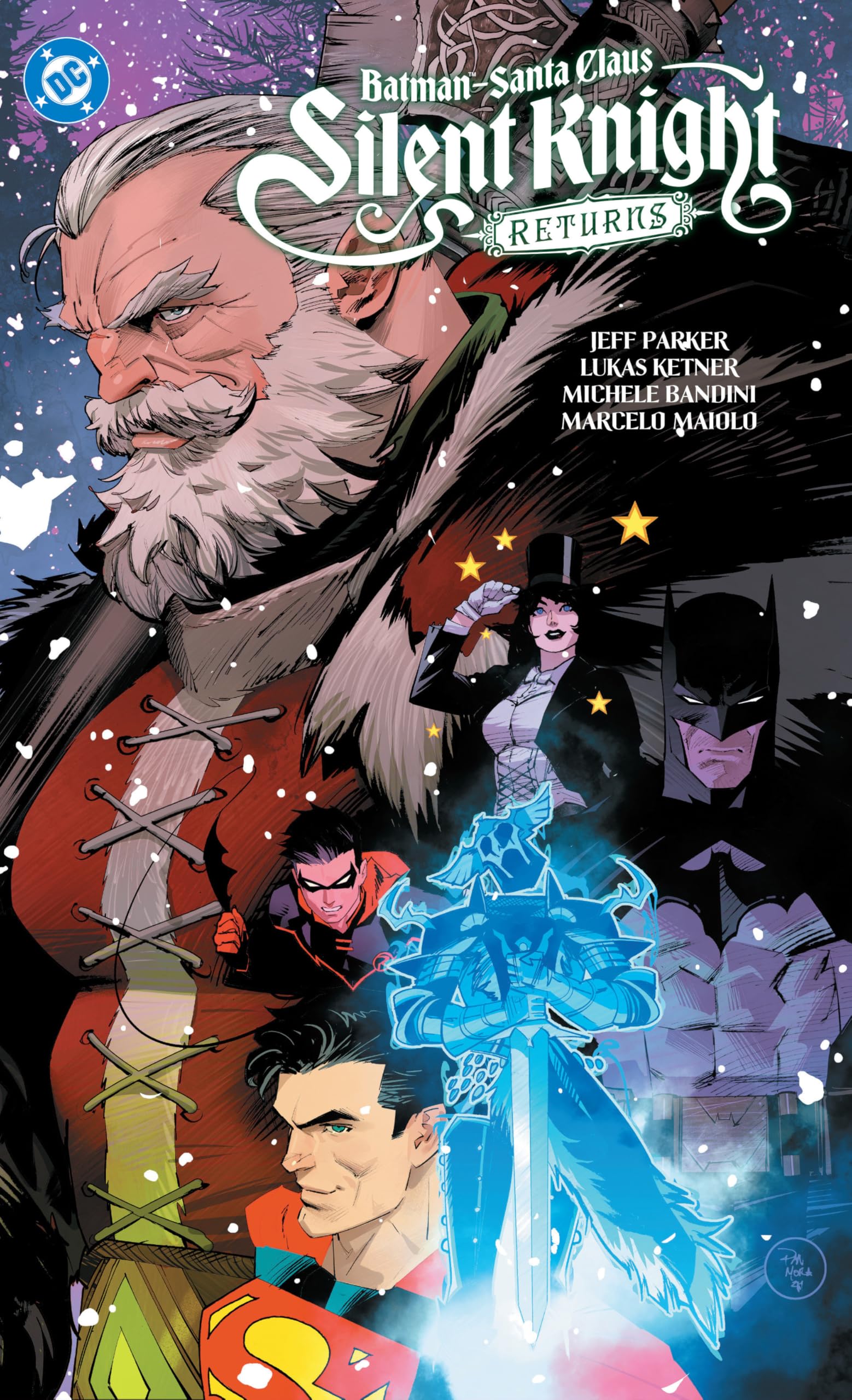 Batman  Santa Claus Silent Knight Returns by Jeff Parker PAPERBACK 9781799503521