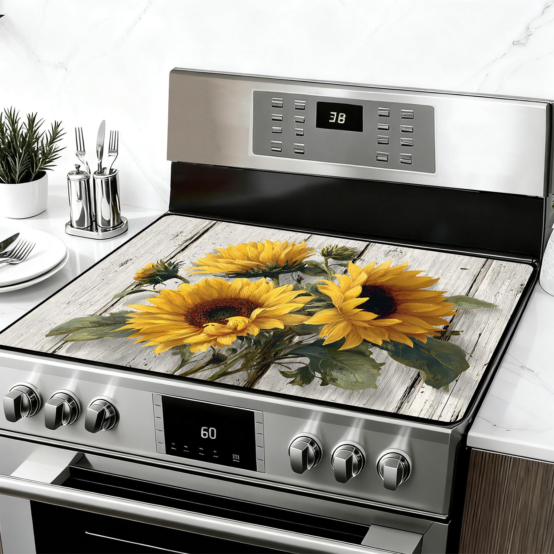 28"x20" Anti-Slip Electric Stove Top Cover