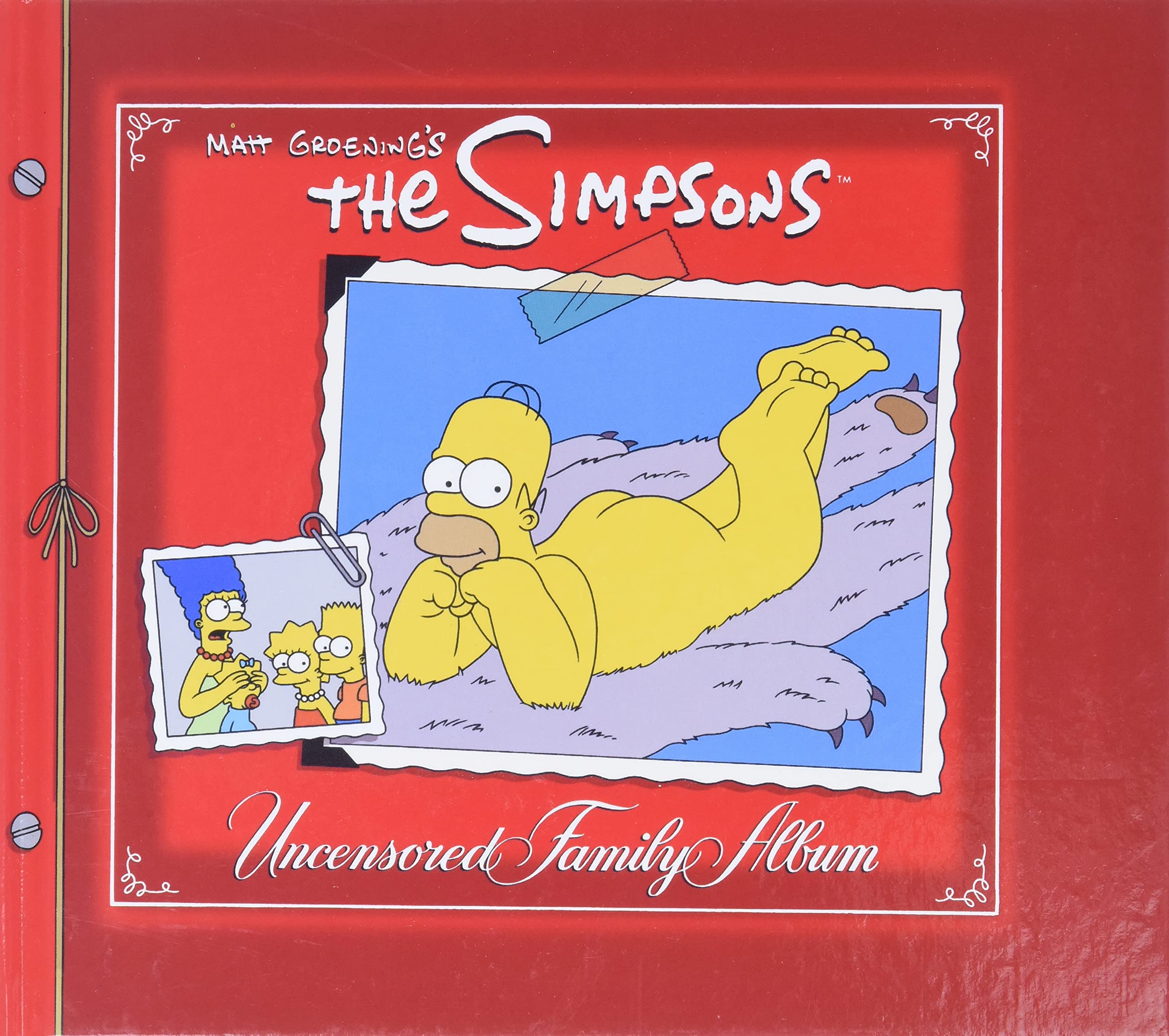 The Simpsons Uncensored Family Album: Amazon.co.uk: Groening, Matt:  9780061138300: Books
