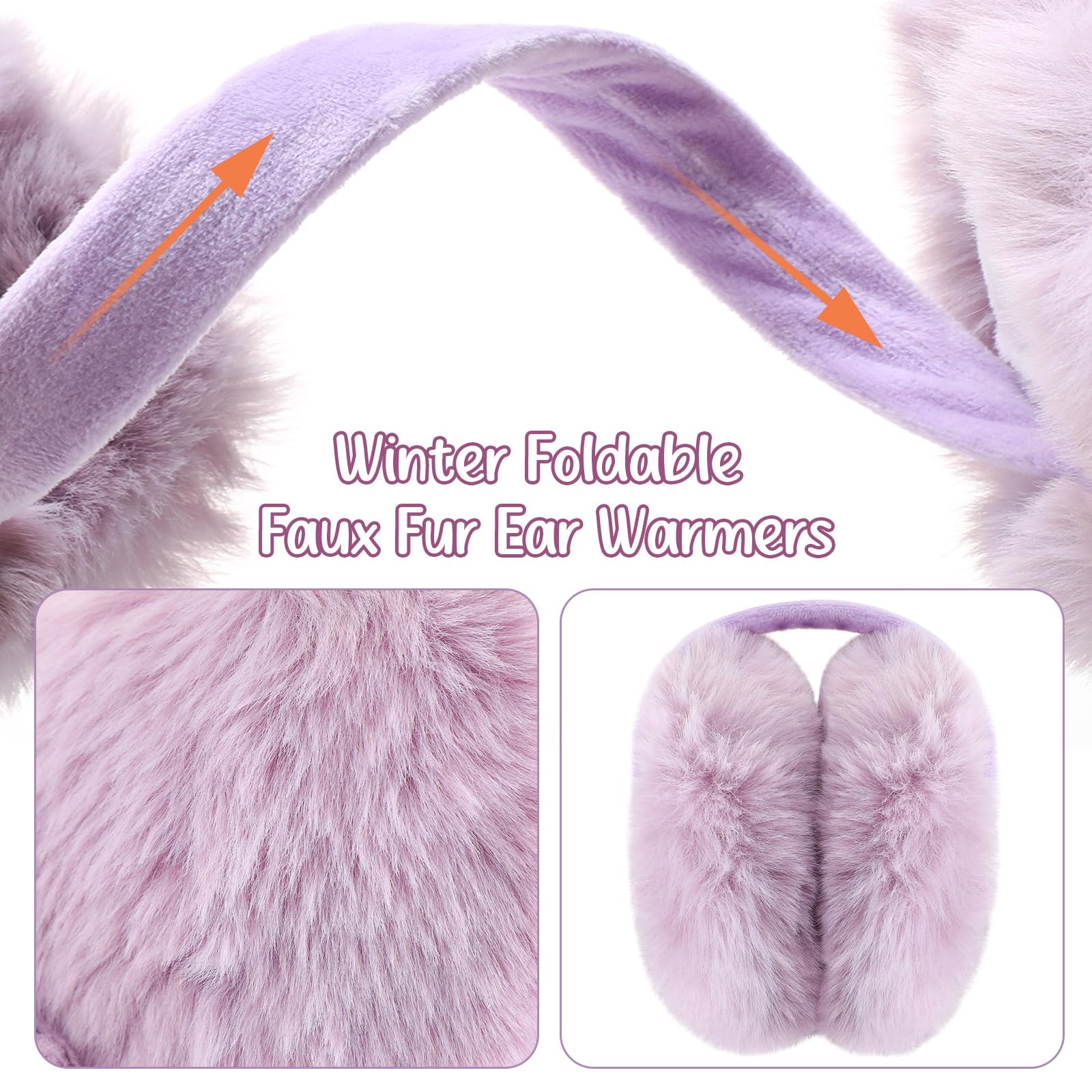 Geyoga Lot de 3 ponchos en polaire confortables avec grandes poches avant pliables - Chaussettes douces et pelucheuses - Cadeaux de Noël pour femme et grand-mère, violet, 65*170cm