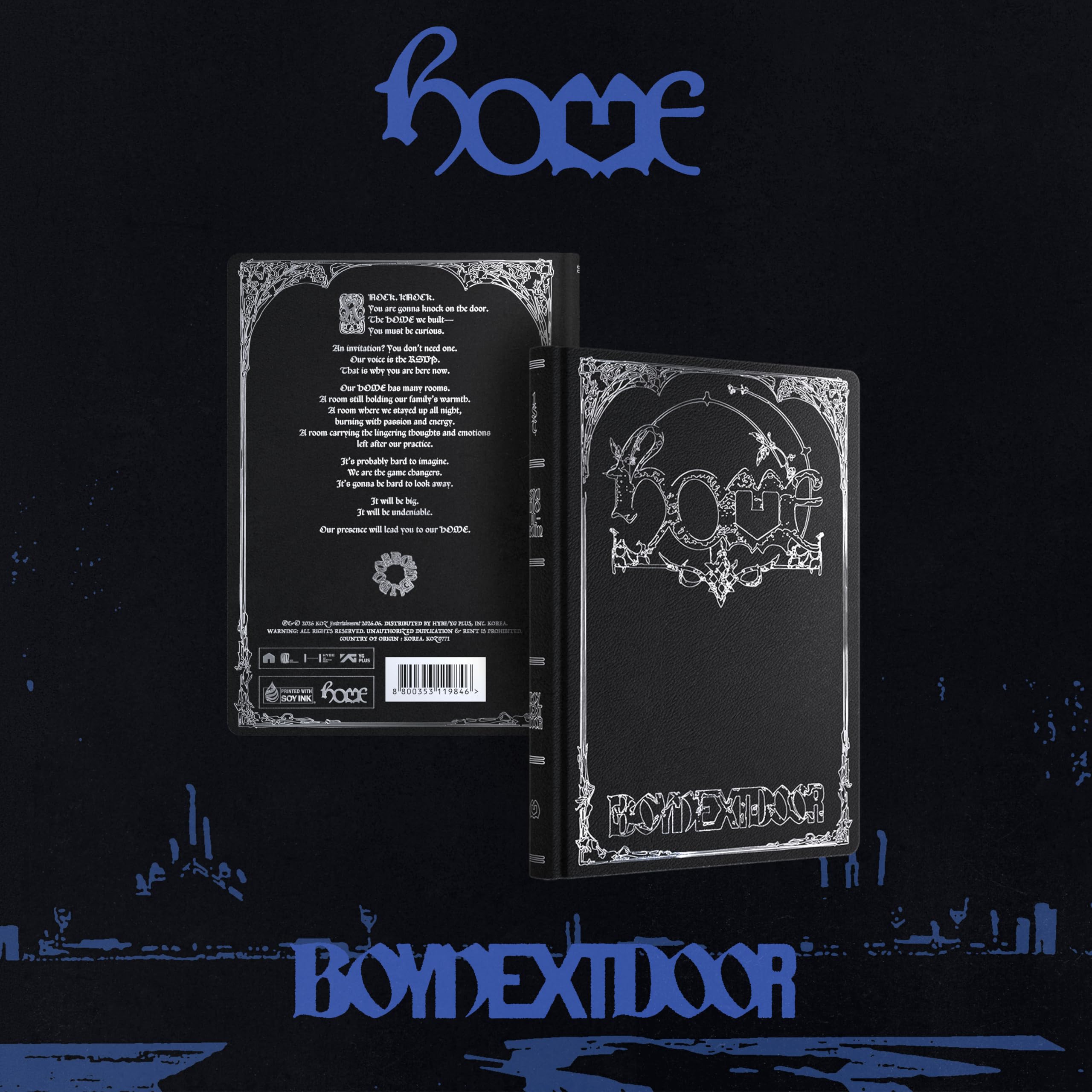 BOYNEXTDOOR HOME (NAVIGATOR Ver.) (CD) Album (US IMPORT) (PRESALE 12/06/2026)