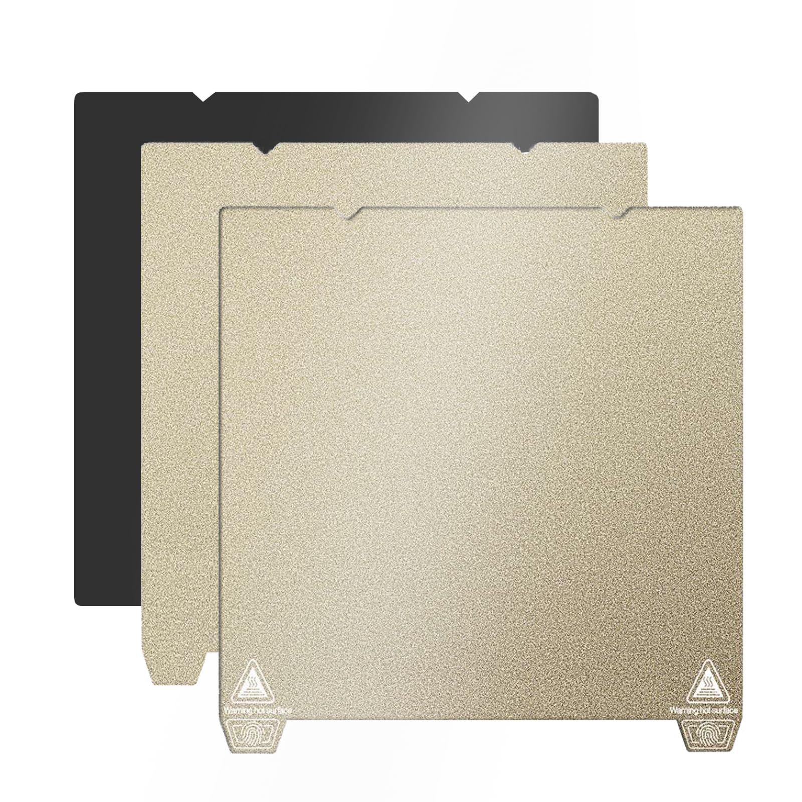 YOOPAI Piatto di PEI Sheet Doppio Lati Testurizzato 235x235 mm, Piatto Stampante 3D Magnetico in Acciaio a Molla per Creality Ender 3/ Ender 3 Pro/Ender 3 V2/ Ender 3 S1/ Ender 3 Neo/Voxelab Aquila