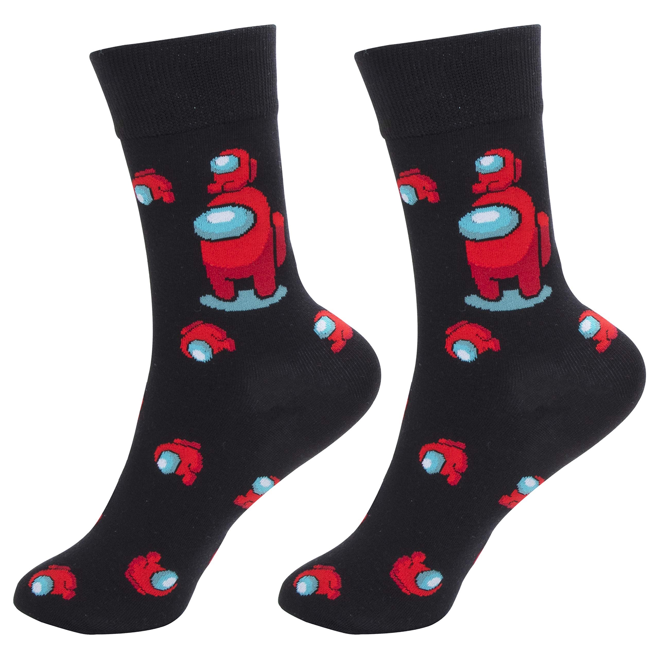 STSNano Among Socks Sox Stocking Cotton for Men Women Boys Girls Cozy Us 1 Pairs