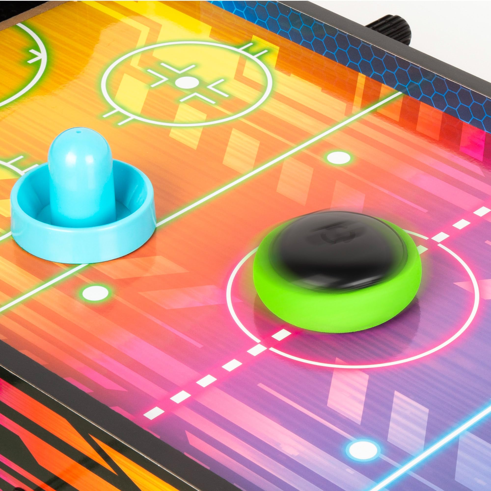 ColorBaby CB Games Air Hockey, Plástico Resistente, Juegos de Mesa, Juguetes para niños, Diversión Familiar