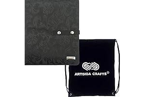 Knitter's Pride Fold-Up Pattern Holder Large 10 x 12 inch Black 800112...