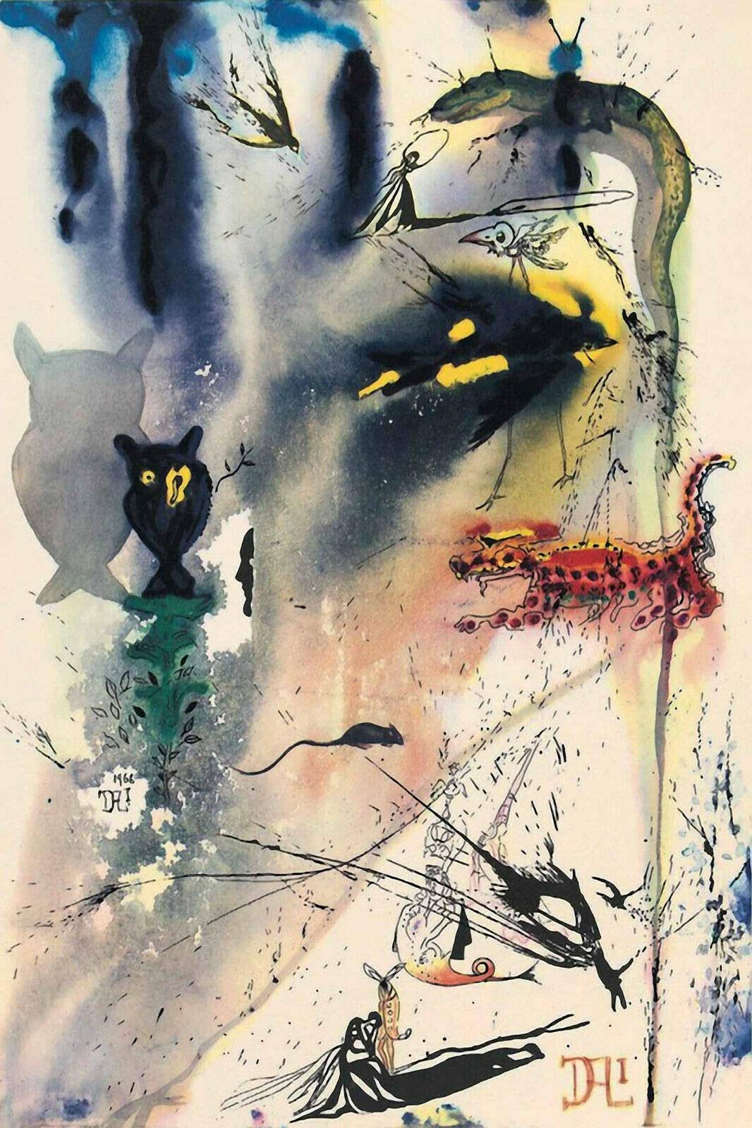 洋書 Alice's Adventures in Wonderland S Dali Bonhams : Salvador Dalí (1904-1989); Alice's Adventures in