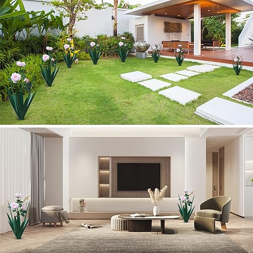 Miniatura 6 de Escultura rústica de tequila grande, decoración del hogar, estatua de metal pintada a mano de agave para jardín, adornos de césped al aire libre (2